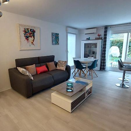 Charmant Appartement Residentiel Avec Terrasse, Jardin Privatif Et Piscine A Cannes Dış mekan fotoğraf
