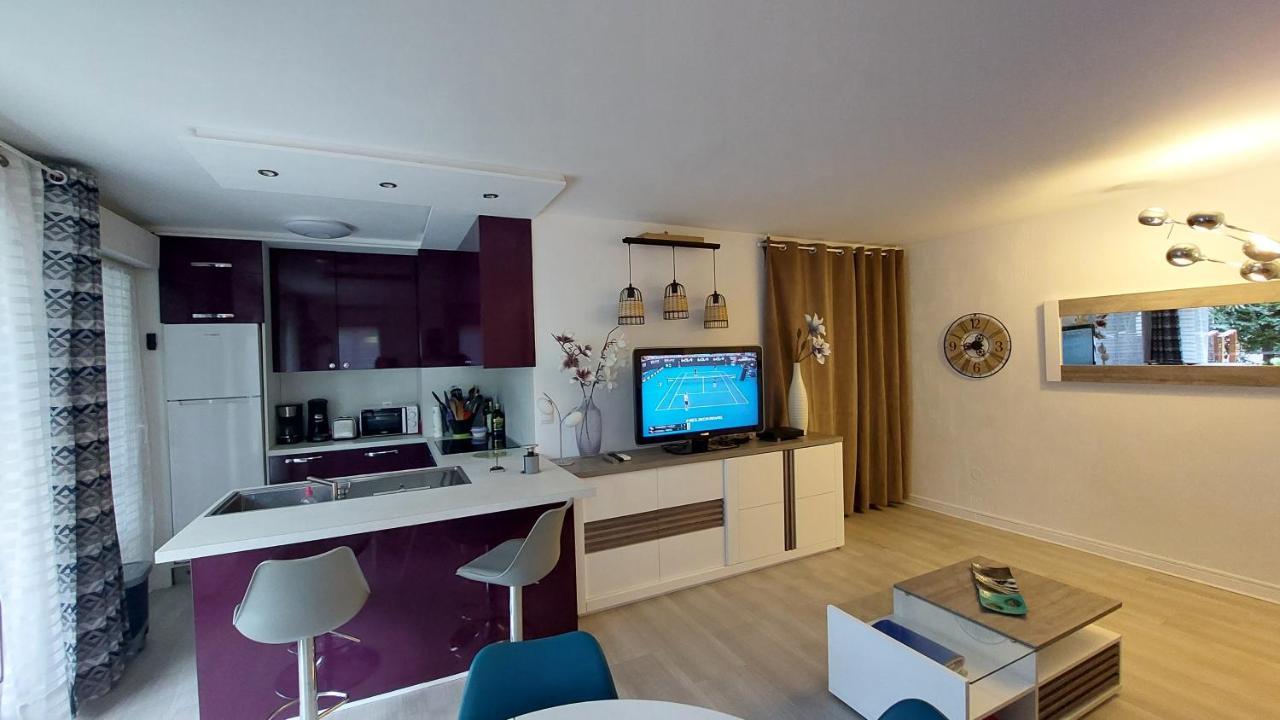 Charmant Appartement Residentiel Avec Terrasse, Jardin Privatif Et Piscine A Cannes Dış mekan fotoğraf