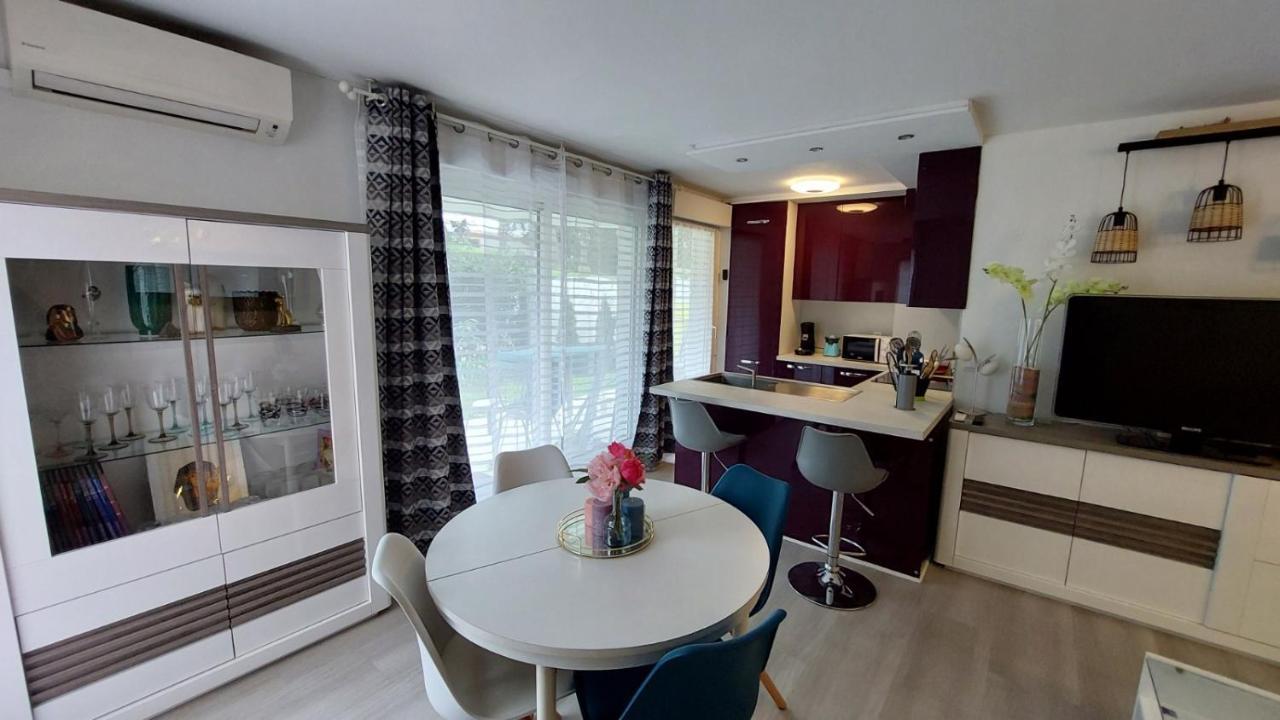 Charmant Appartement Residentiel Avec Terrasse, Jardin Privatif Et Piscine A Cannes Dış mekan fotoğraf