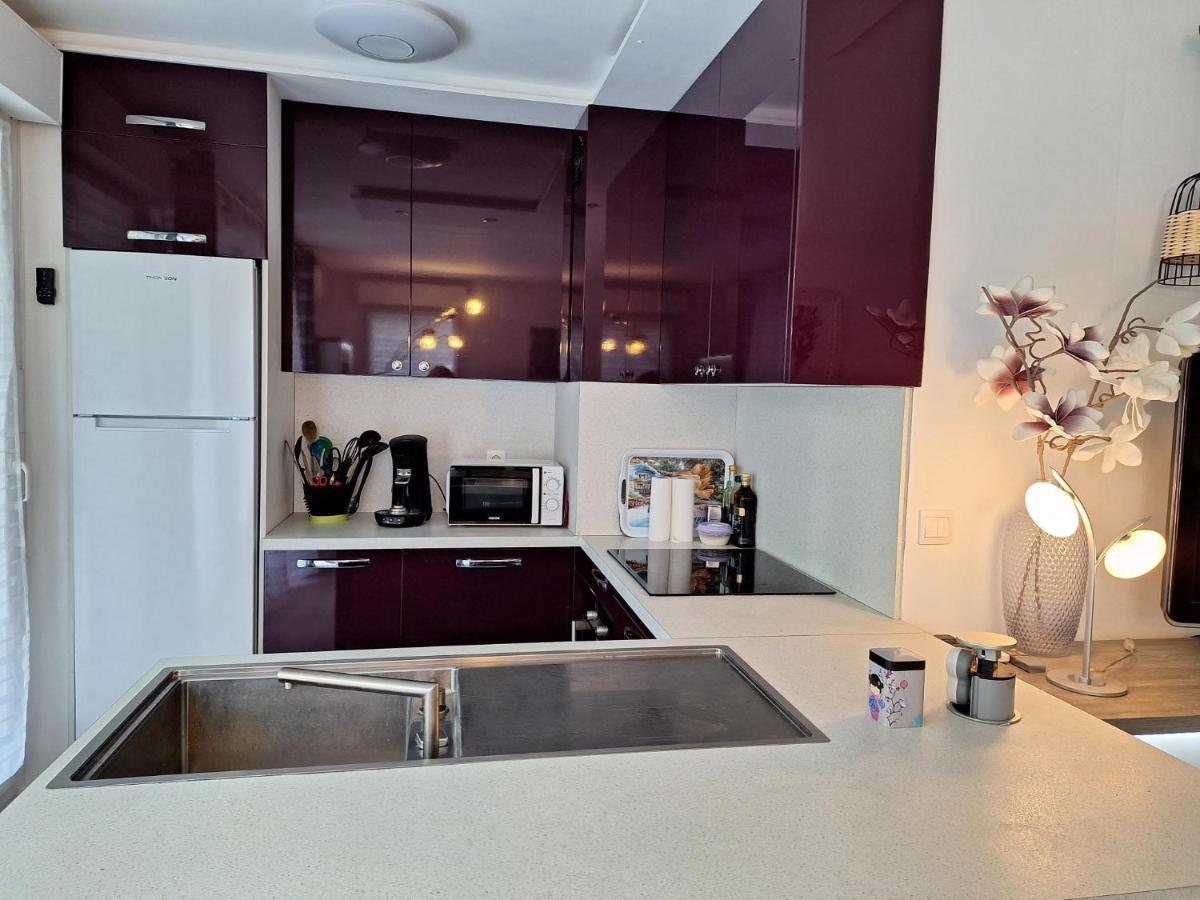 Charmant Appartement Residentiel Avec Terrasse, Jardin Privatif Et Piscine A Cannes Dış mekan fotoğraf
