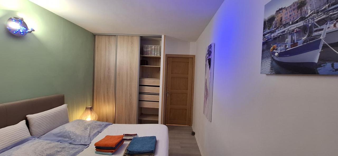 Charmant Appartement Residentiel Avec Terrasse, Jardin Privatif Et Piscine A Cannes Dış mekan fotoğraf