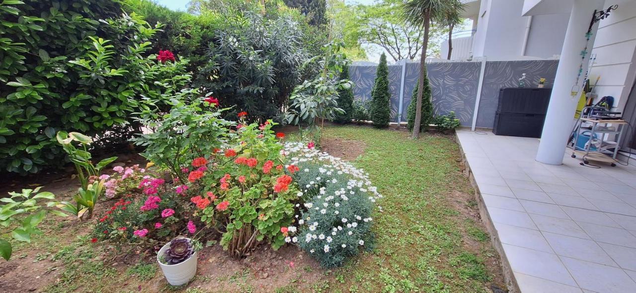 Charmant Appartement Residentiel Avec Terrasse, Jardin Privatif Et Piscine A Cannes Dış mekan fotoğraf